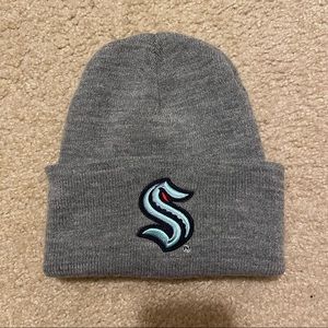 Seattle Kraken Gray Carhartt Cuffed Beanie